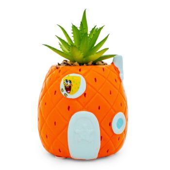 Nickelodeon's SpongeBob's Pineapple House Decorative Artificial Faux Greenery Plant in Ceramic