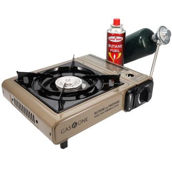 GS-3400P Propane or Butane Stove Dual Fuel Stove Portable Camping Stove