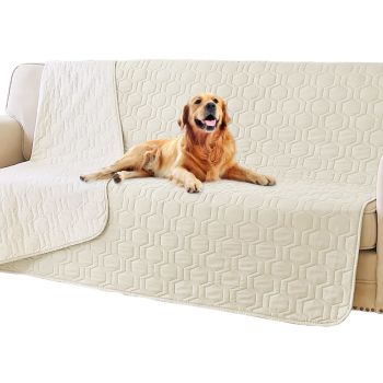 Waterproof & Anti-Slip Dog Bed Cover and Pet Blanket Sofa Pet Bed Mat ,car Incontinence Mattress Protectors Furniture Couch Cover for Most Cats Dogs