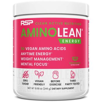 RSP Nutrition AminoLean Pre Workout Powder