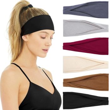 Non Slip Headbands for Fashion Workout Yoga Sports Exercise Sweatbands Summer Accessories Elastic Bands