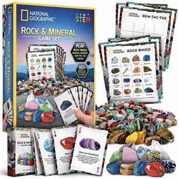 NATIONAL GEOGRAPHIC Rock Bingo Game