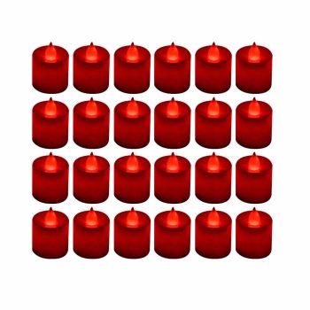 24 Pack Flameless Led Tea Lights Candles