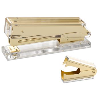 Acrylic Stapler Gold Mirror