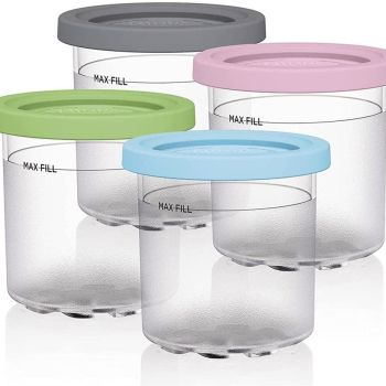 Containers Replacement for Ninja Creami Pints and Lids