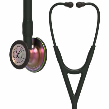 3M 6165 Littmann Cardiology IV Rainbow-Finish Chest Piece Diagnostic Stethoscope