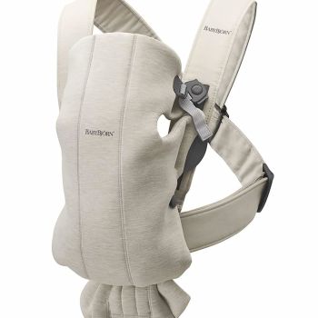 Baby Carrier Mini, 3D Jersey, Light Beige
