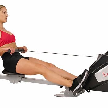 Dual Function Magnetic Rowing Machine w/ Digital Monitor