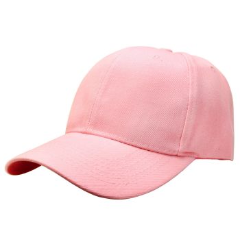 Baseball Cap Adjustable Size for Running Workouts and Outdoor Activities All Seasons (1pc Pink)