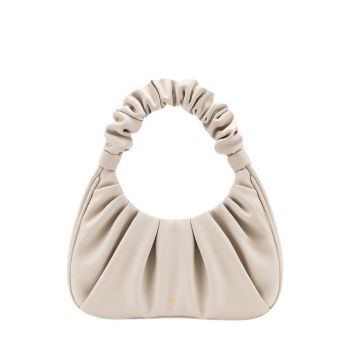Women's Gabbi Ruched Hobo Handbag (Beige)