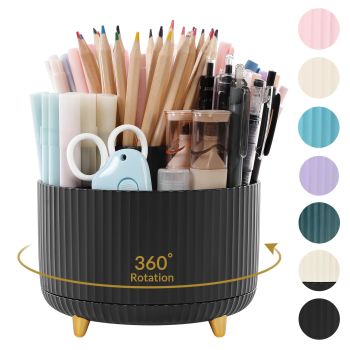 360 Degree Rotating Desk Organizer