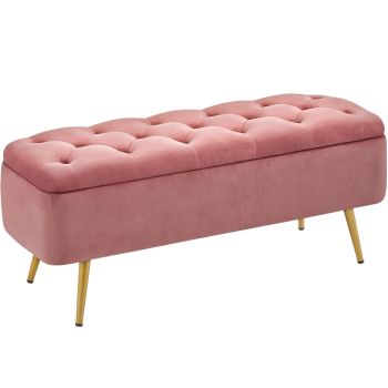 Ottoman 42 Inches Storage Bench