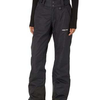 Women's Insulated Snow Pants, Black, X-Small