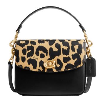 COACH Leopard Print Cassie Crossbody 19, Leopard Multi