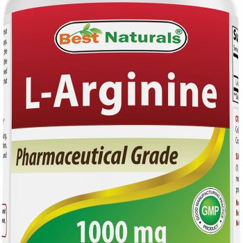 (New Improved Formula) L-Arginine 1000 mg 120 Tablets