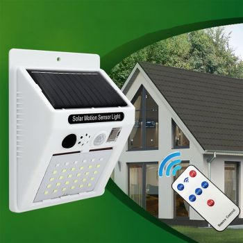 Long Range Remote Solar Wireless Motion Alarm