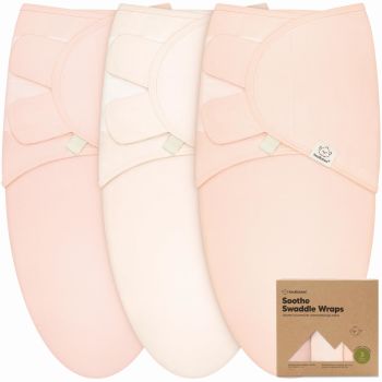 3-Pack Organic Baby Swaddle Sleep Sacks