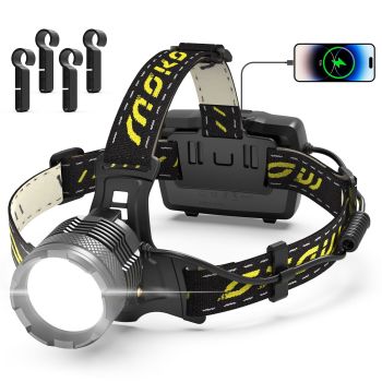 150000 Lumen Rechargeable Headlamp