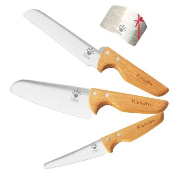 Kids Knife Set for Real Cooking