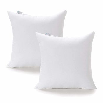 Premium Polyester Stuffer Square Form Sham Throw Pillow Inserts
