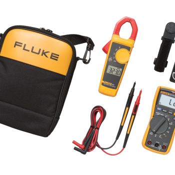 117/323 Kit Multimeter and Clamp Meter Combo Kit For Residential And Commercial Electricians