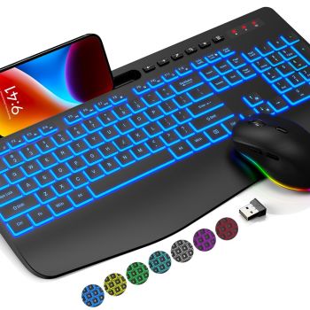 Wireless Keyboard and Mouse Combo