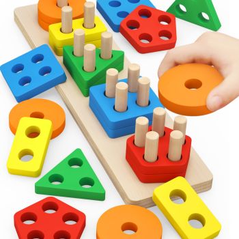Montessori Toys for 1 to 3-Year-Old Boys Girls Toddlers and Kids Preschool