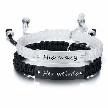 Matching Couples Bracelets for Women Men Long Distance Bracelets for Couples His Hers Bracelets Relationship Bracelets Anniversary Christmas Birthday Gifts