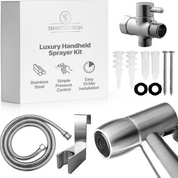 Easy-Install Cloth Diaper Sprayer for Toilets