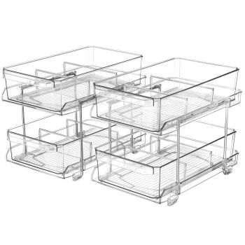 2 Tier Clear Organizer