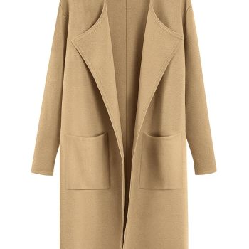 Womens Fall Sweaters 2023 Oversized Trendy Outfits Jackets Open Front Cashmere Winter Dusters Camel