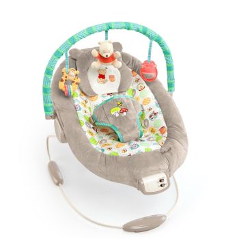 Disney Baby Winnie the Pooh Baby Bouncer Soothing Vibrations Deluxe Infant Seat