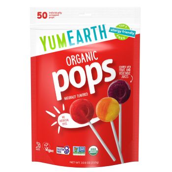 Organic Fruit Flavored Pops