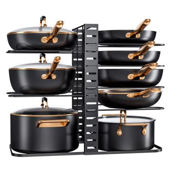 Pots and Pans Organizer : Rack under Cabinet