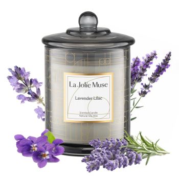 LA Jolie Muse Lavender Candle
