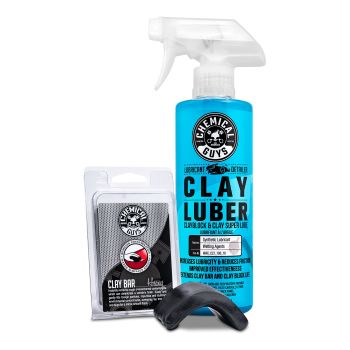 CLY_KIT_1 Heavy Duty Clay Bar and Luber Synthetic Lubricant Kit