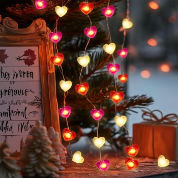 Valentines Day Decorations Decor String Lights