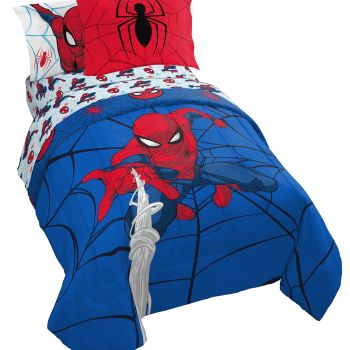 Marvel Spiderman Webtastic 7 Piece Full Size Bed Set