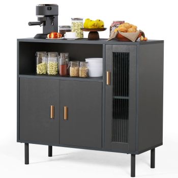 Storage Cabinet Credenza Sideboard Buffet Cabinet