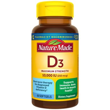 Maximum Strength Vitamin D3 10000 IU (250 mcg)