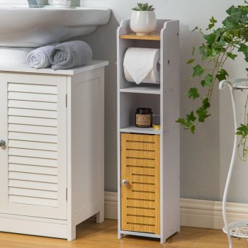 Bathroom Storage Cabinet Toilet Paper Storage for Small Bathroom