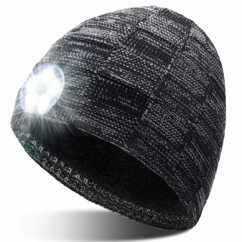 Stocking Stuffers for Men LED Beanie Hat