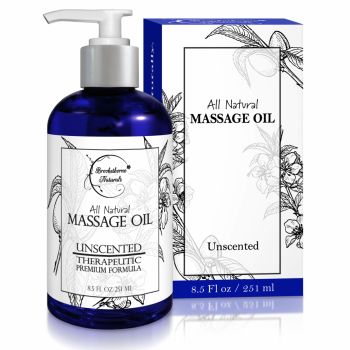 Unscented Massage Oil for Massage Therapy