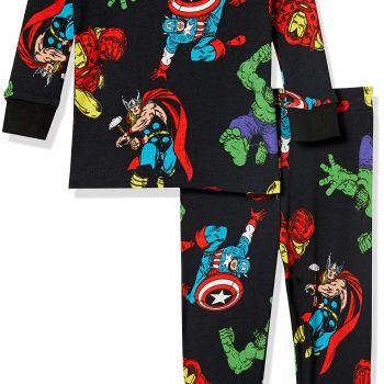 Marvel Boys' Flannel Pajama Sleep Sets