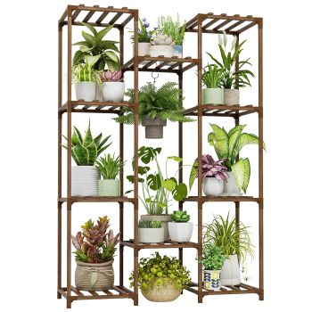 Wood Plant Stand