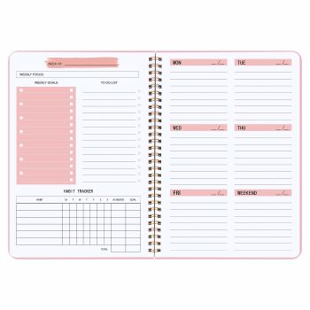 Undated Weekly Planner
