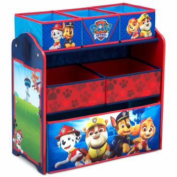 Design & Store 6 Bin Toy Storage Organizer