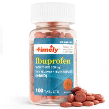 Timely Ibuprofen 200mg 100 Tablets