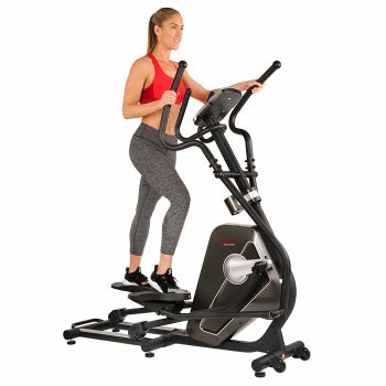 Magnetic Elliptical Trainer Machine w/Device Holder