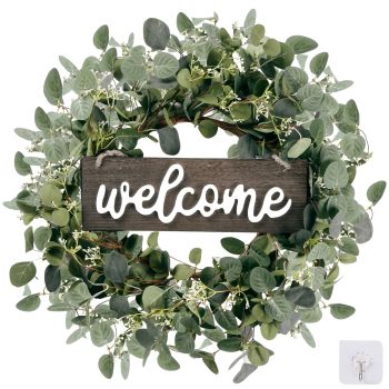 Green Eucalyptus Leaf Wreath